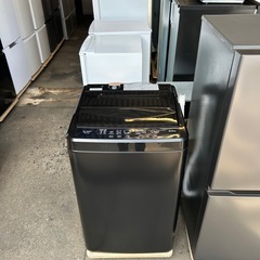 設置まで👏一人暮らし家電セット✨シンプルブラック◼️2点セット👀🖤の画像