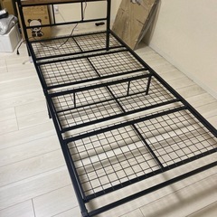 【お譲りします】シングルベッド&マットレスセットの画像