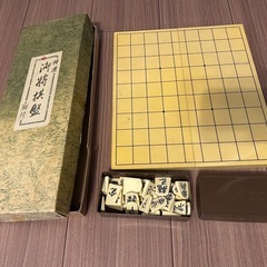 2つ折将棋板 & 駒セットの画像