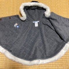 ファミリア　ベビーポンチョ　60〜90センチの画像
