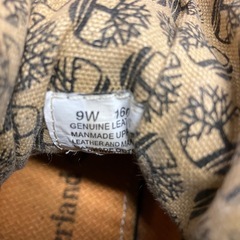 O2511-634 ティンバーランド ブーツ サイズ9W（27cm） 中古の画像