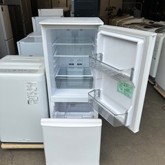 設置まで👏一人暮らし家電セット✨大きめ容量ホワイト２点セット👀🤍の画像