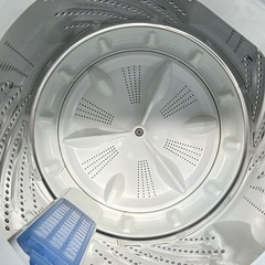 設置まで👏一人暮らし家電セット✨大きめ容量ホワイト２点セット👀🤍の画像