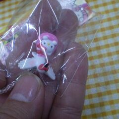 ご当地ハローキティ　新潟限定　ストラップ　根付けの画像