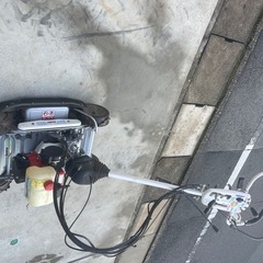 オーレック 共立 スパイダーモア 畦草刈 SP850A WD 自走式 斜面 法面 草刈 【動作確認済み』。の画像