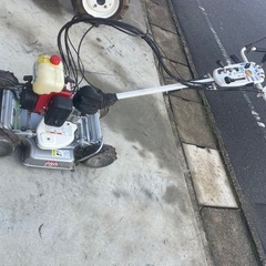 オーレック 共立 スパイダーモア 畦草刈 SP850A WD 自走式 斜面 法面 草刈 【動作確認済み』。の画像