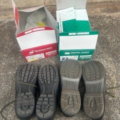 安全靴2足の画像