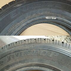 配達可能 12インチ　軽貨物用タイヤ　2本　ダンロップ　エナセーブ　バン０１ 145R12の画像