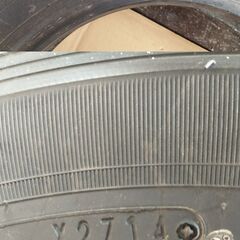 配達可能 12インチ　軽貨物用タイヤ　2本　ダンロップ　エナセーブ　バン０１ 145R12の画像