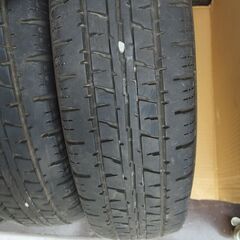 配達可能 12インチ　軽貨物用タイヤ　2本　ダンロップ　エナセーブ　バン０１ 145R12の画像