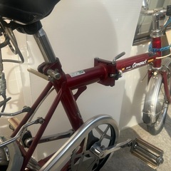 折りたたみ自転車の画像