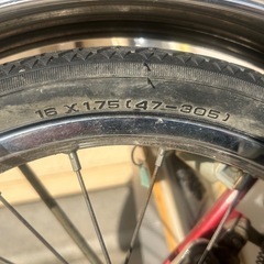 折りたたみ自転車の画像