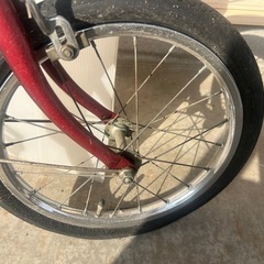 折りたたみ自転車の画像