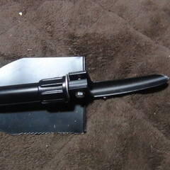 物々交換 携帯スコップ キャンプ アウトドア 中古品 現状品 重たい家電製品と交換の画像