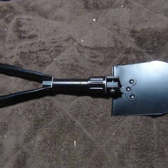 物々交換 携帯スコップ キャンプ アウトドア 中古品 現状品 重たい家電製品と交換の画像