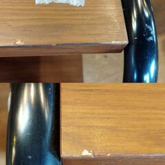 ヴィンテージ National テレビ台 昭和レトロ ナショナル 飾り台 棚　/TJ-2663 2Fの画像