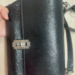 ブンク バゲットバッグ スモール チェーン付きの画像