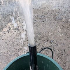 テラダ水中ポンプ中古品の画像