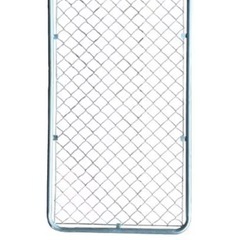 格子フェンス×2の画像