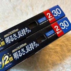 新品　TOSHIBA ライト　30型 2本セットの画像