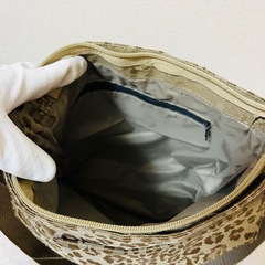 レディース ショルダー アニマル柄 ヒョウ柄 ショルダーバッグの画像