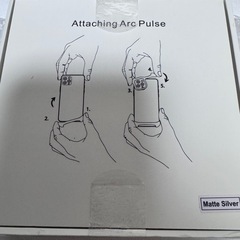 人気バンパー/Arcアーク/14promaxi/マットアルミシルバー/BLACKPINK愛用の画像