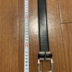 【未使用に近い】 シルバーバックル　ベルトの画像