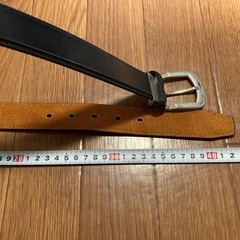 【未使用に近い】 シルバーバックル　ベルトの画像