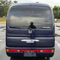 個人分割可❗️　ローン審査無し❗️　バモスホビオ　Mパッケージ　H22　9万km　スライドドア　社外オーディオ　社外アルミ　黒ナンバー可　即納できます🙌の画像