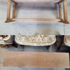 木製 ディスプレイ台 飾り台 花台 棚 台 /HJ-0574 2Fの画像