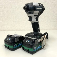 【最新型】HiKOKI ハイコーキ■WH36DD 2XHSZ(FW) 36Vコードレスインパクトドライバ■特別限定色フロスティホワイト■フルセットの画像