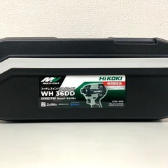 【最新型】HiKOKI ハイコーキ■WH36DD 2XHSZ(FW) 36Vコードレスインパクトドライバ■特別限定色フロスティホワイト■フルセットの画像