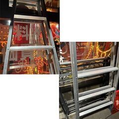 ピカコーポレーション はしご兼用脚立 SA-210 脚立有効高さ169cm はしご長さ420cm PICA 高所作業 軽作業用☆札幌市 白石店  の画像