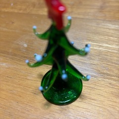 ♦️🎄ガラス製　Xmasツリー🎄♦️の画像