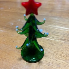 ♦️🎄ガラス製　Xmasツリー🎄♦️の画像