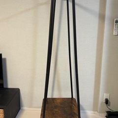 【ニトリ】A型ハンガーラック(スウィン ブラック)の画像