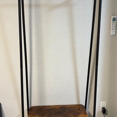 【ニトリ】A型ハンガーラック(スウィン ブラック)の画像