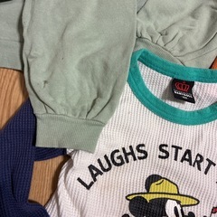 トレーナー3枚セット サイズ100の画像