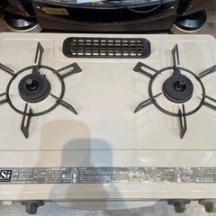 【LPガスコンロ】【リンナイ】クリーニング済/6ヶ月保証付き【管理番号1121】橋の画像
