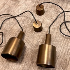 【2個セット】flameのペンダントライトvoilee（フレイム、フレーム、ペンダントランプ、照明）の画像