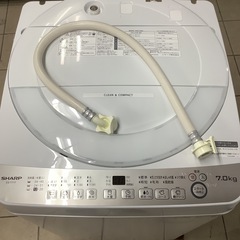 洗濯機 シャープ SHARP ES-T717C 2025年製 7kgの画像