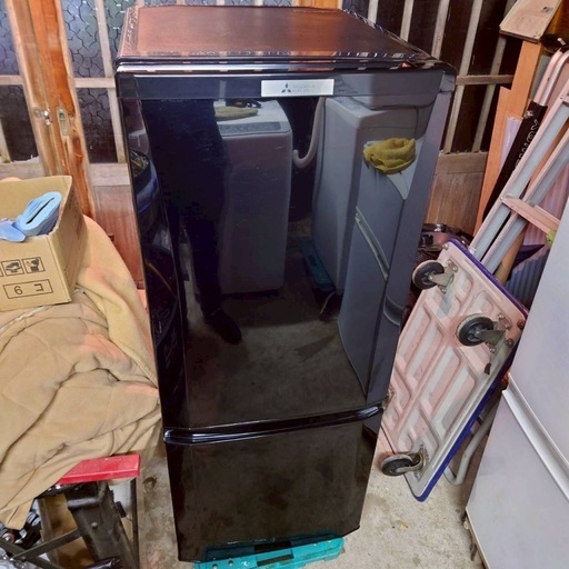 【良品】三菱電機　2ドア冷蔵庫　2017年製　引取りのみ