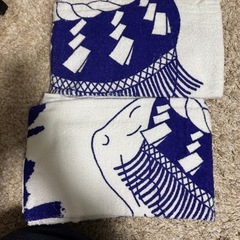 バスタオル　
相撲タオルの画像