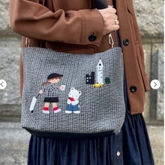 新品未使用未開封　pionunnal × familiar コラボレーション voyage（ボヤージュ）／DARK GRAY familiar × pionunnalの画像