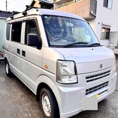 エブリィ　ナビ、バックモニター、ドラレコ、ルーフキャリア付きの画像