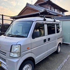 エブリィ　ナビ、バックモニター、ドラレコ、ルーフキャリア付き