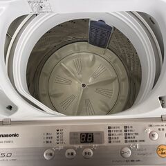 Panasonic パナソニック 全自動電気洗濯機 5.0kg NA-F50B12 2019年製 通電・動作確認済の画像