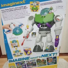 おもちゃ　バズライトイヤーロボットの画像