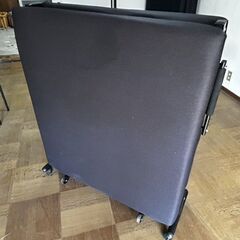 茶マット付き　折りたたみベット　シングルの画像