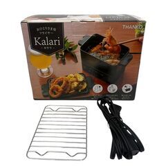 サンコー カラリ おひとりさま用 フライヤー SGLFRYSBK 箱有 中古 THANKO Kalariの画像